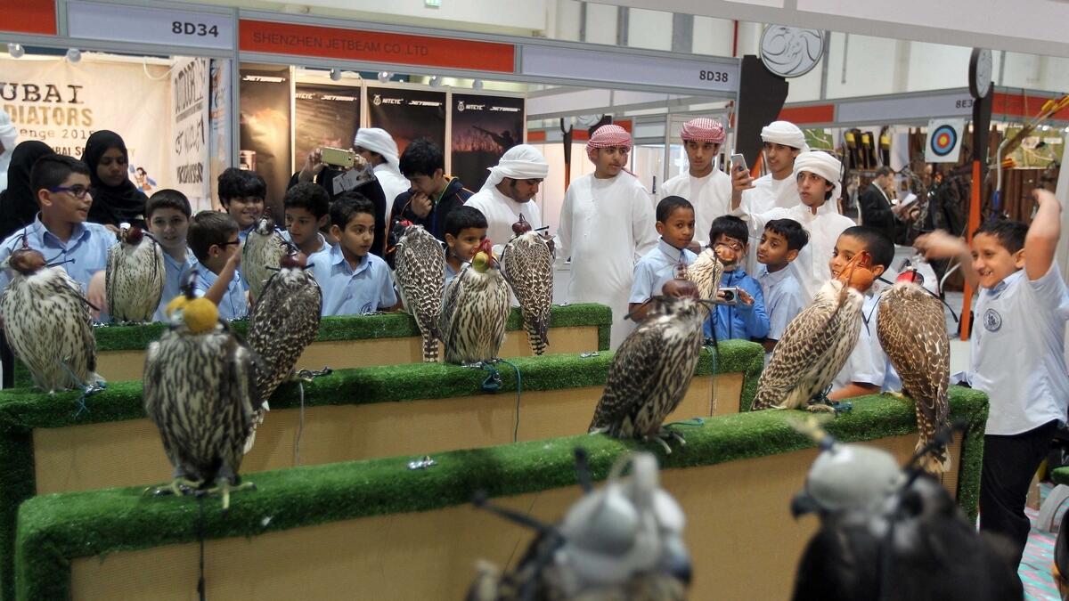 Abu Dhabi, Equestrian Exhibition, Emiratis, organising committee, cultural heritage, veterinary products and services, fishing