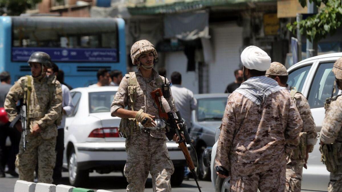 Revolutionary Guards respond to attacks