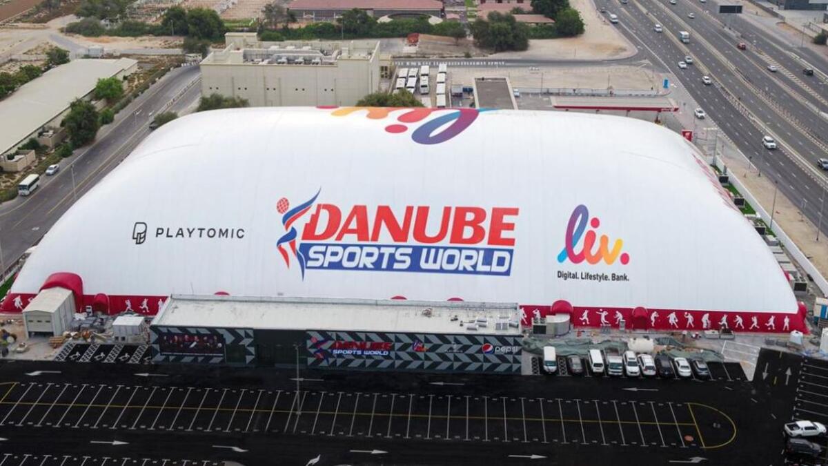 Danube Sports World – the largest indoor sports facility in the Middle East,. - Supplied photo
