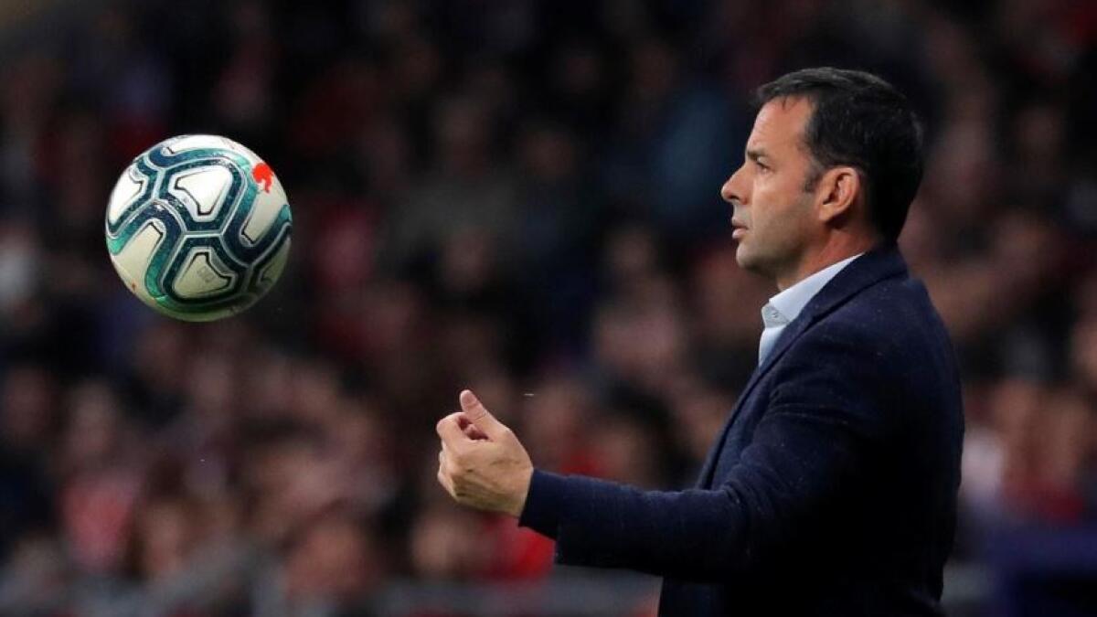 Former Villarreal player Calleja, 42, took over as coach in September 2017. (Reuters)