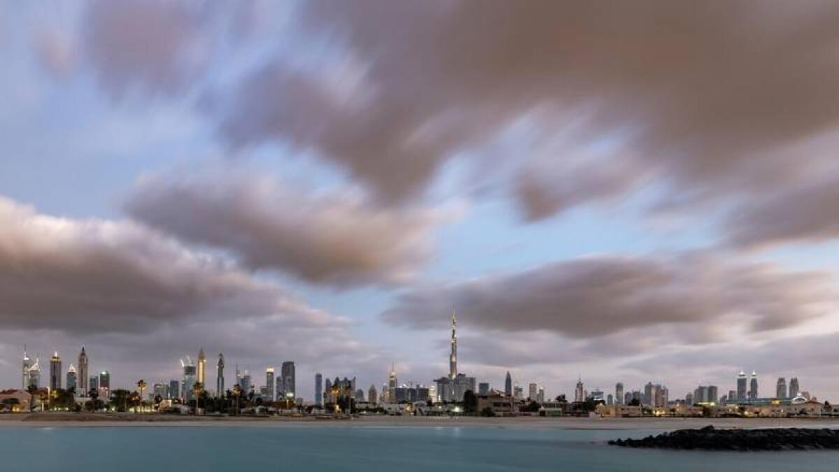 UAE, sunny, warm, cloudy, rainfall, National Center of Meteorology, weather, Dubai, Abu Dhabi