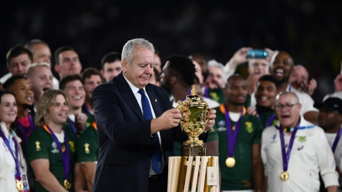 World Rugby chairman Bill Beaumont played 34 times for England. - AFP file