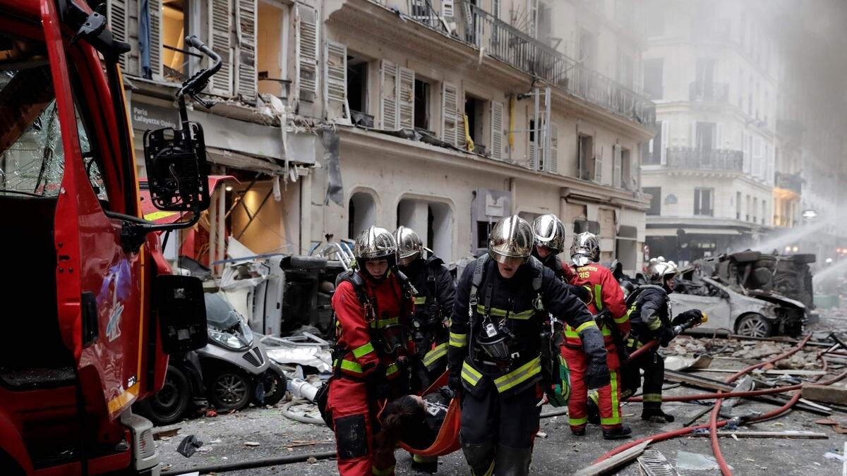 2 firefighters, Spanish tourist killed in Paris gas leak blast