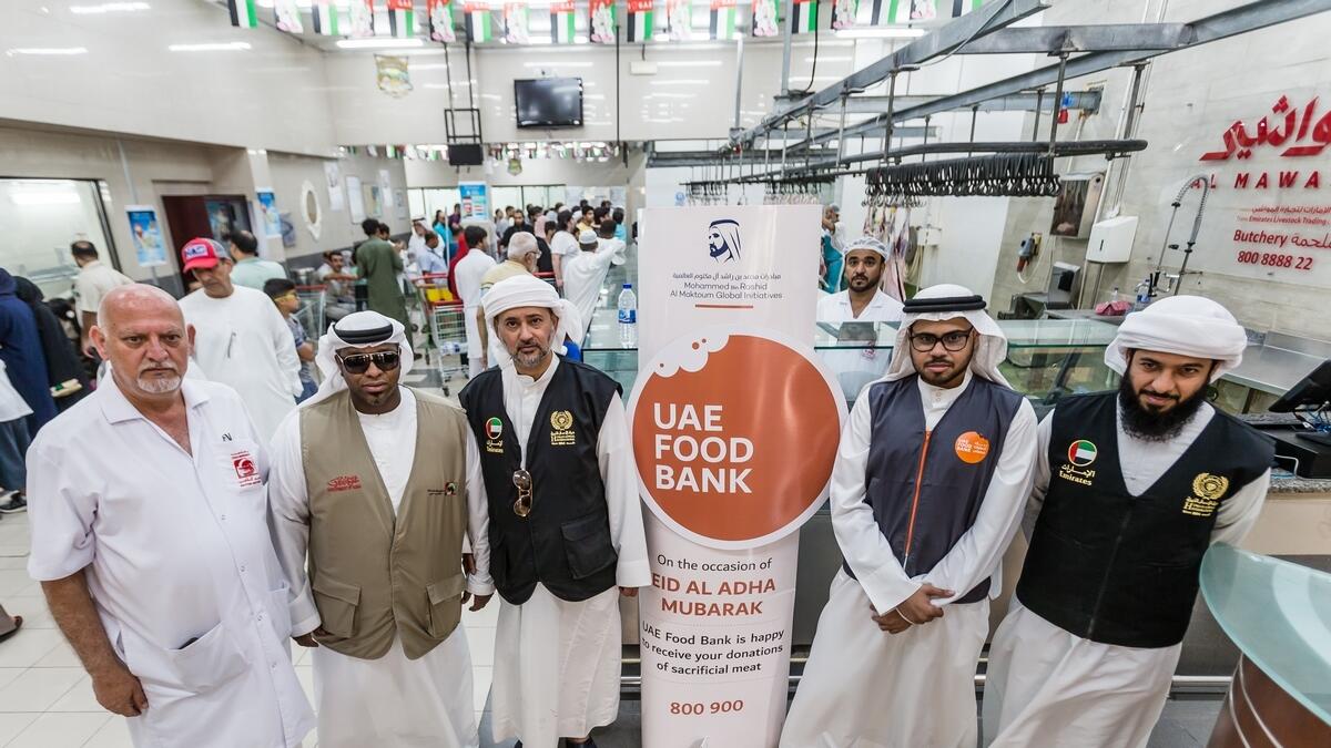UAE Food Bank donates meat to needy families at abattoir