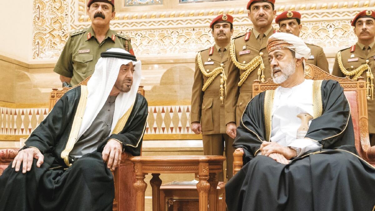 UAE,Oman,Sheikh Mohamed