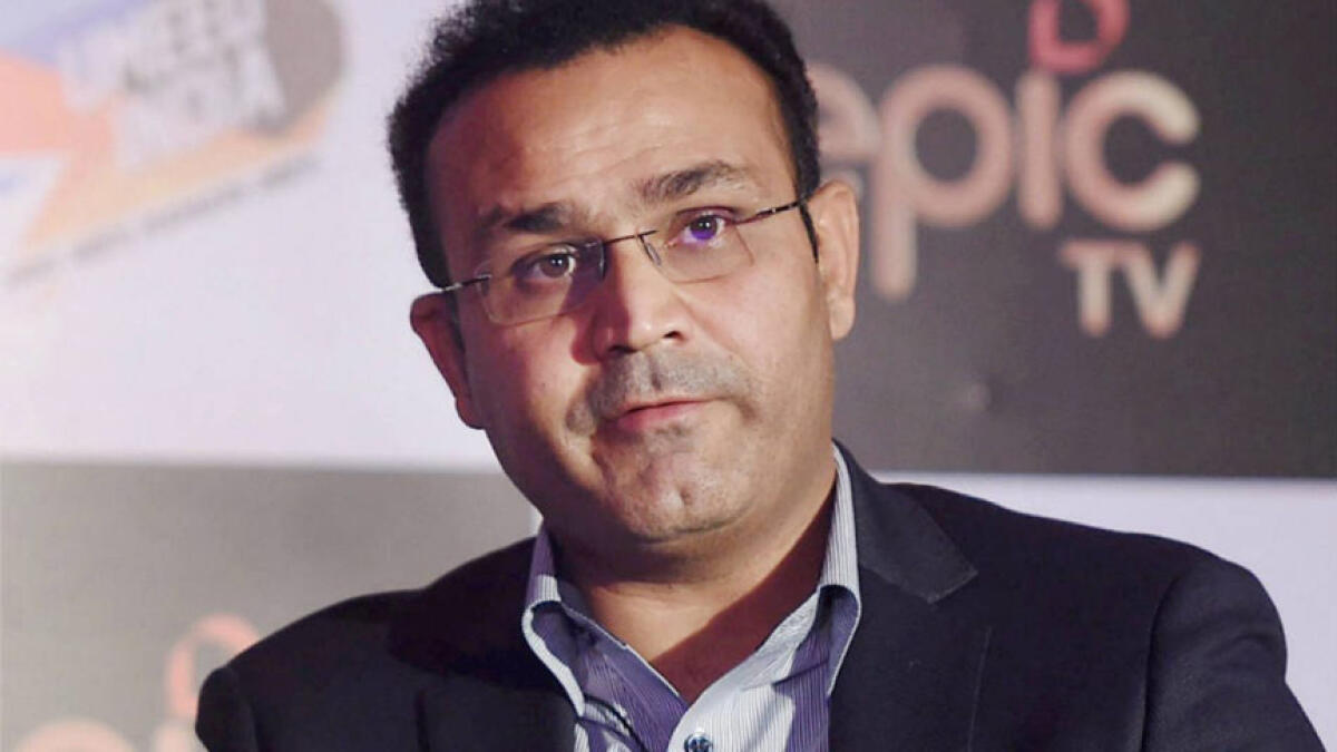 Sehwag appealed to the fans to see all players in the same colour.