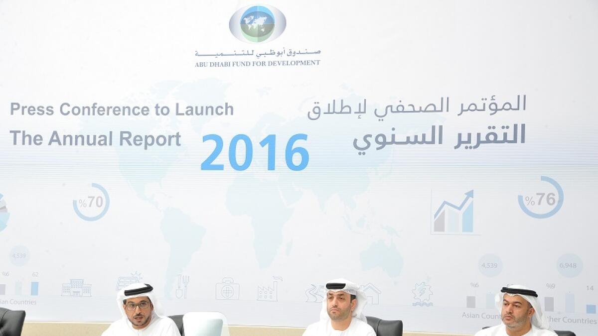 ADFD funded Dh5.6b projects in 2016
