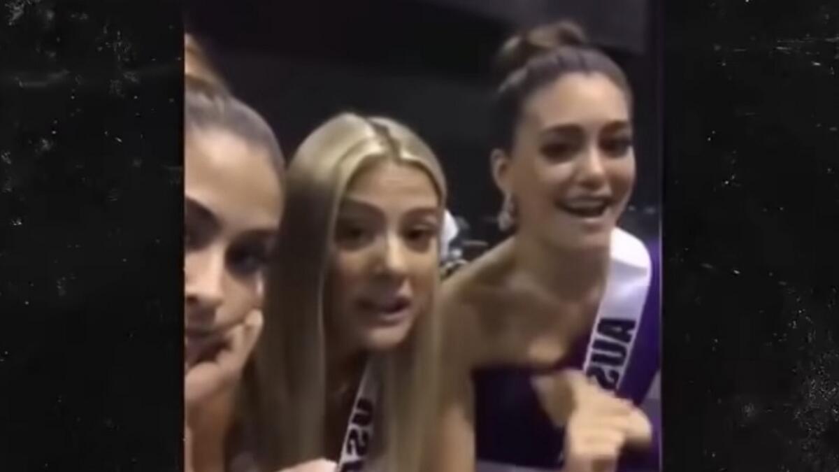 Video: Miss Universe candidates mock contestants who cant speak English