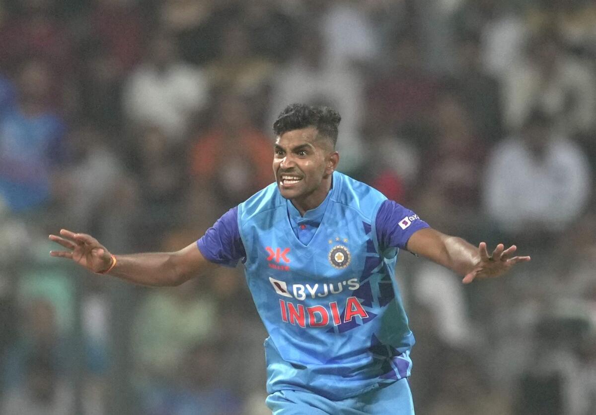India's pace bowler Shivam Mavi was the game-changer in the first T20I against Sri Lanka. — PTI