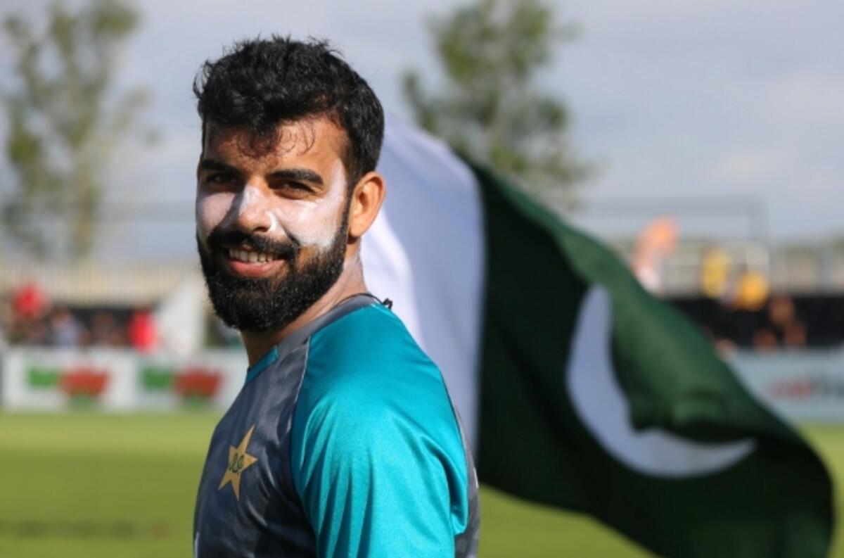 Pakistan vice-captain Shadab Khan. (PCB)