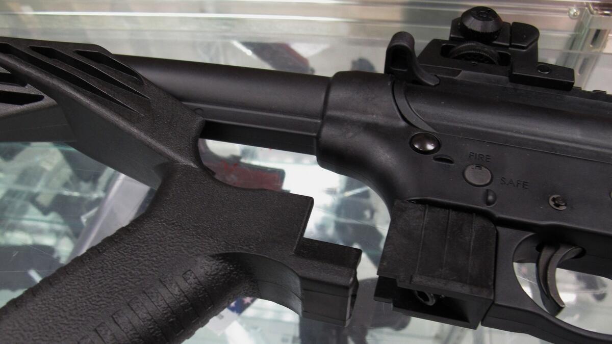 Vegas gunman had device that lets guns fire like automatic