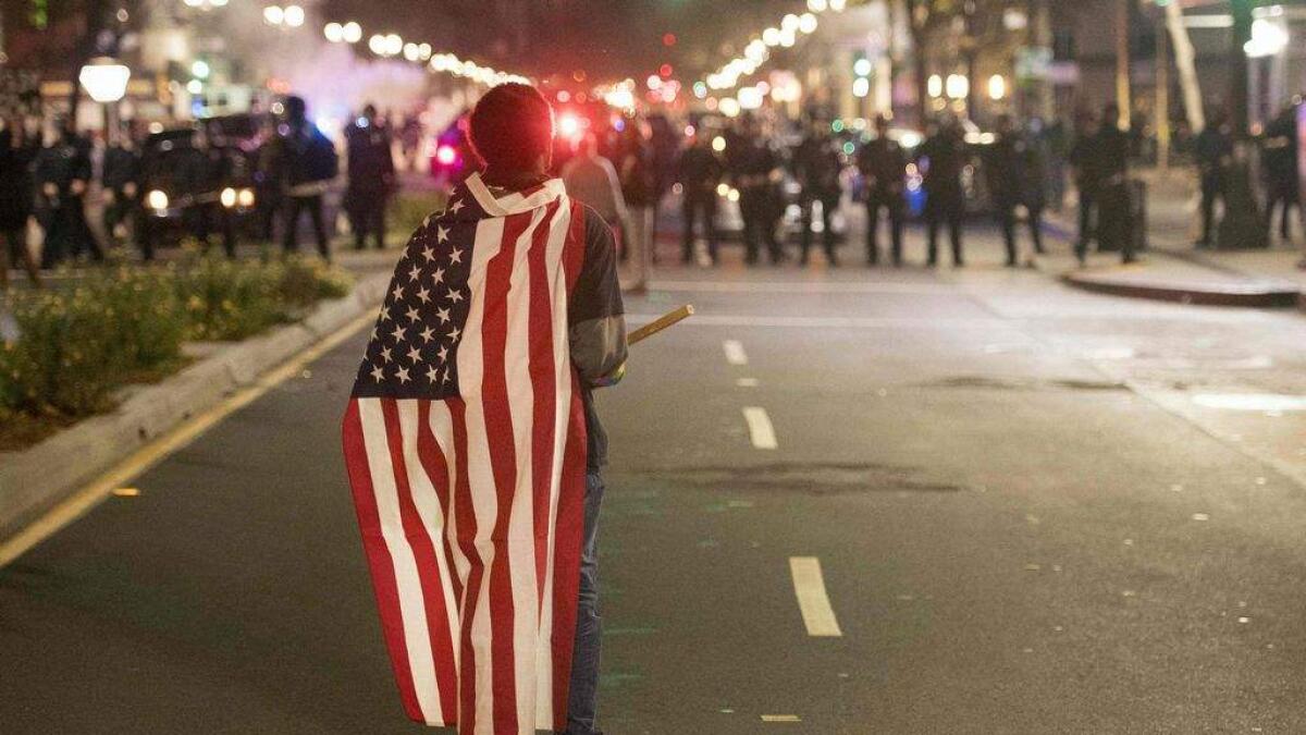 Anti-Trump protests sweep across America