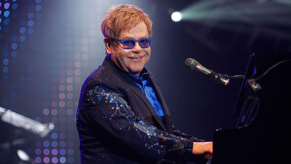 Elton John postpones Dubai concert for the second time