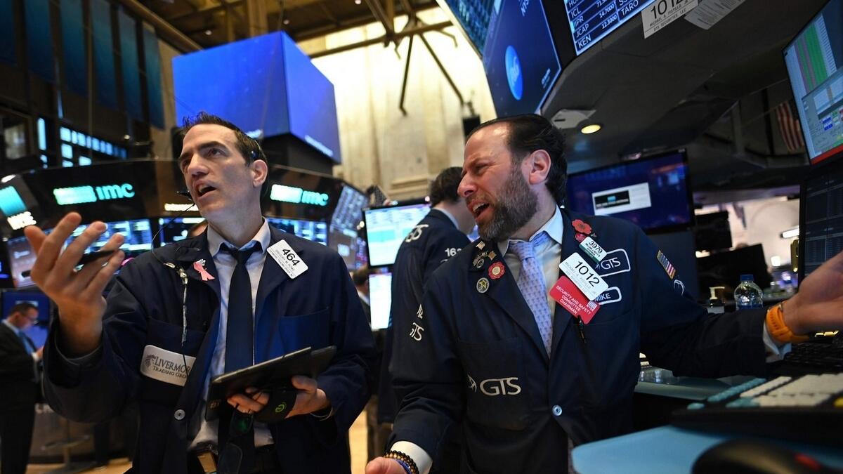 Wall Street, stocks, plunged, fears, coronavirus, Covid-19, worst, since, March, New York