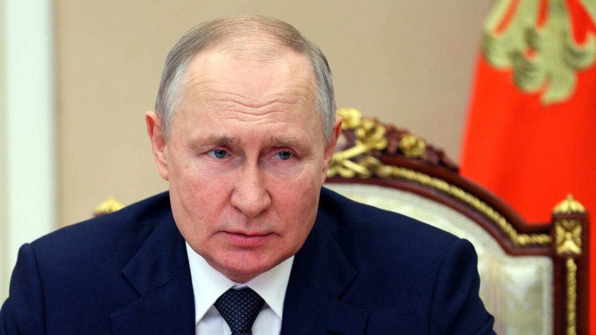 Russian President Vladimir Putin. — AP