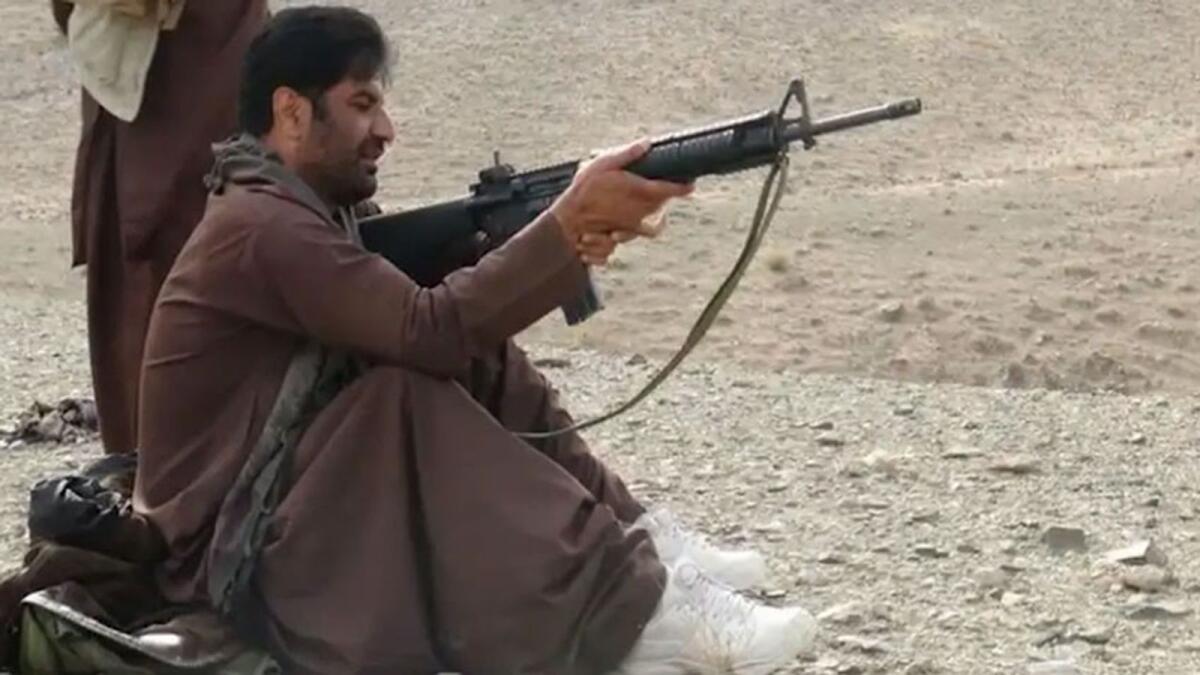 A file photo of BNA militant Gulzar Imam alias Shambay. — Courtesy Radio Pakistan