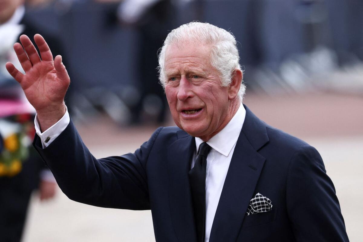 Britain's King Charles. Photo: Reuters