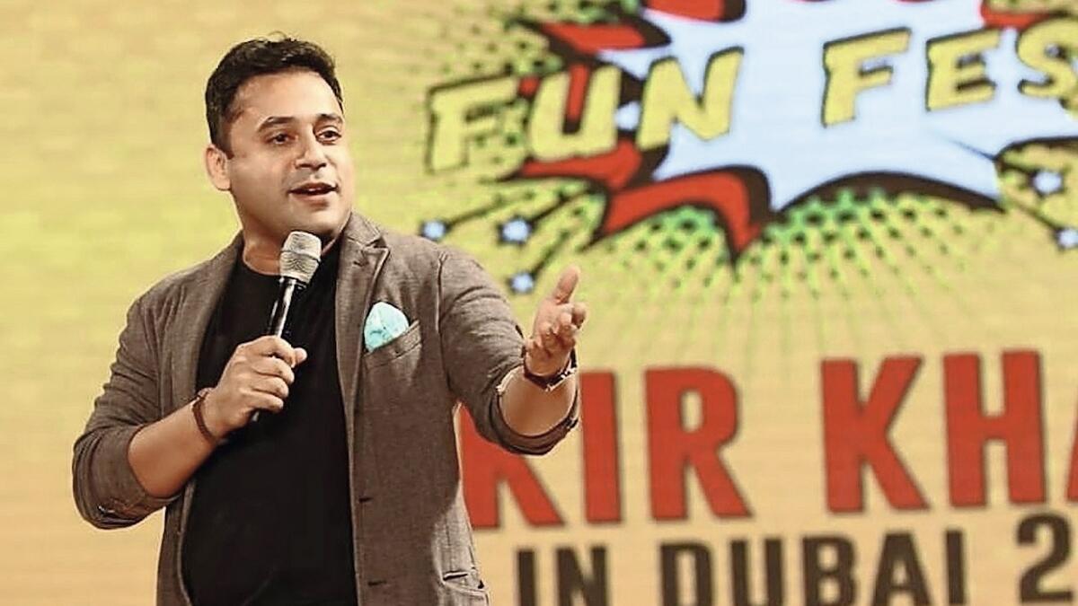 Pakistani comedian shakes bellies in Dubai