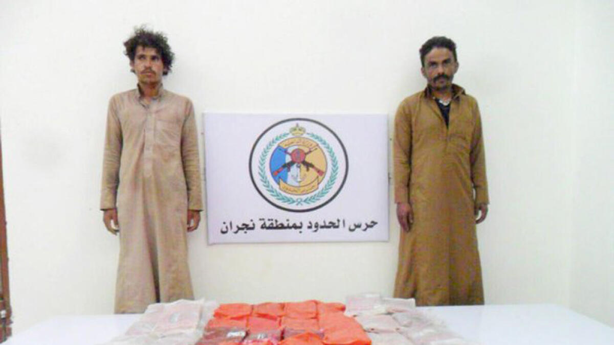 472kg hashish seized from smugglers in Saudi Arabia