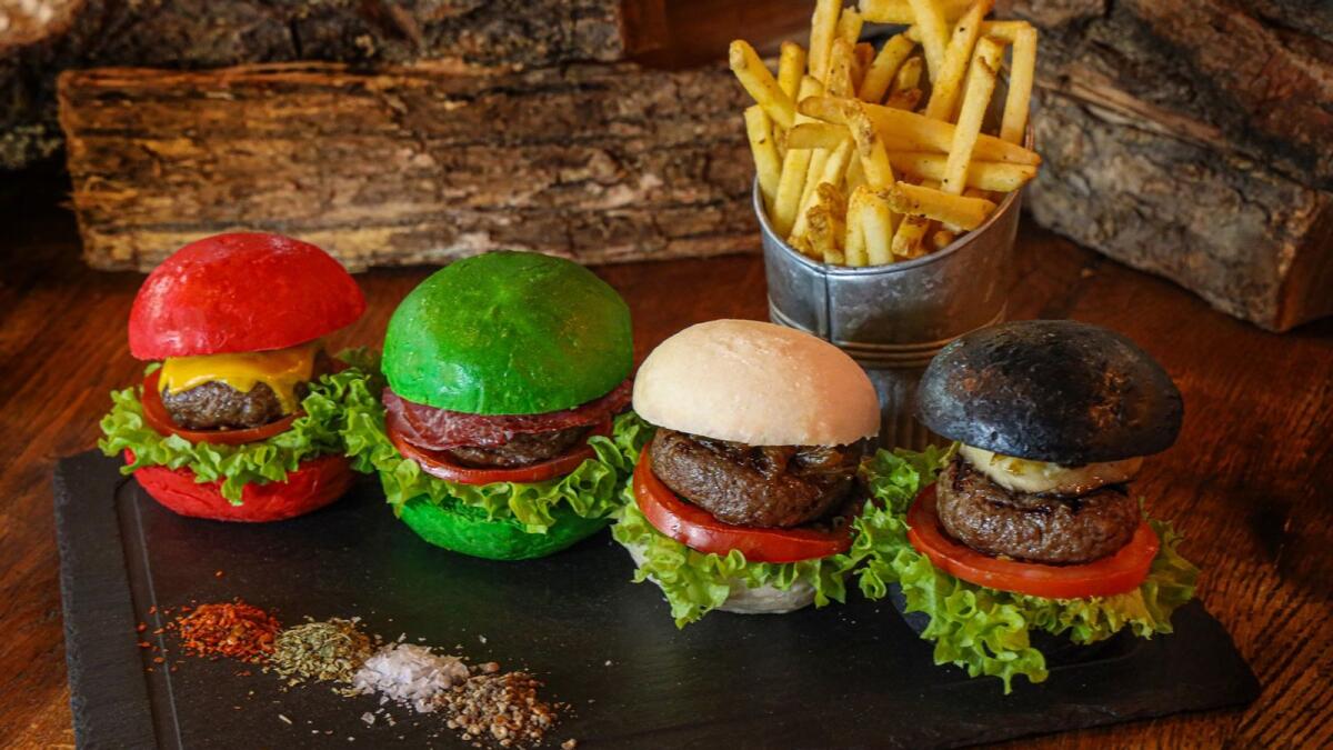 Slide on in. By: Butcha. Turkish steakhouse and butcher shop Butcha in JBR and City Walk will be serving sliders in the colours of the UAE flag. Receive a complimentary UAE flag cookie with your coffee too!