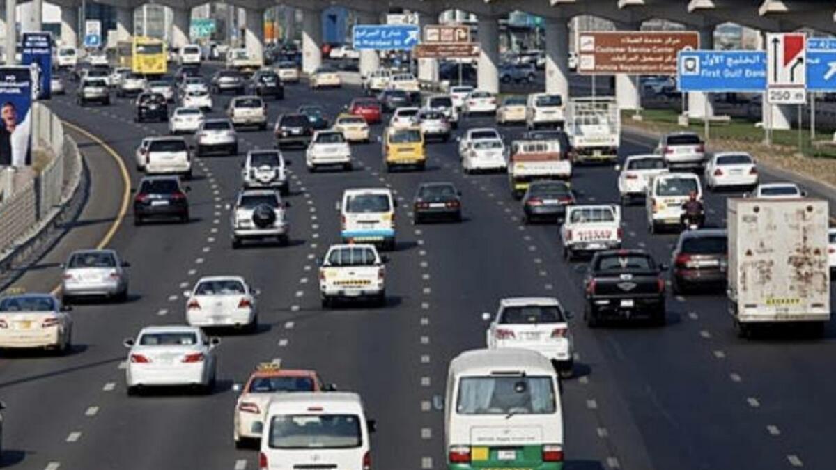 Accident on Dubai airport road, expect delays