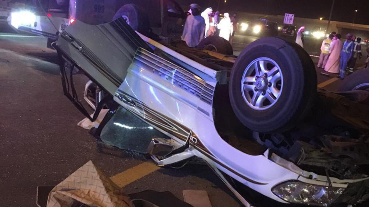 Four teenagers killed in UAE road accident
