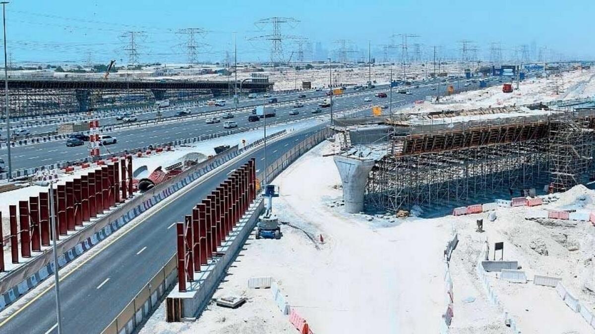 The new bridges, which consist of four lanes in each direction, will increase the vehicle capacity in the area and ensure smooth flow of traffic. — Supplied photo