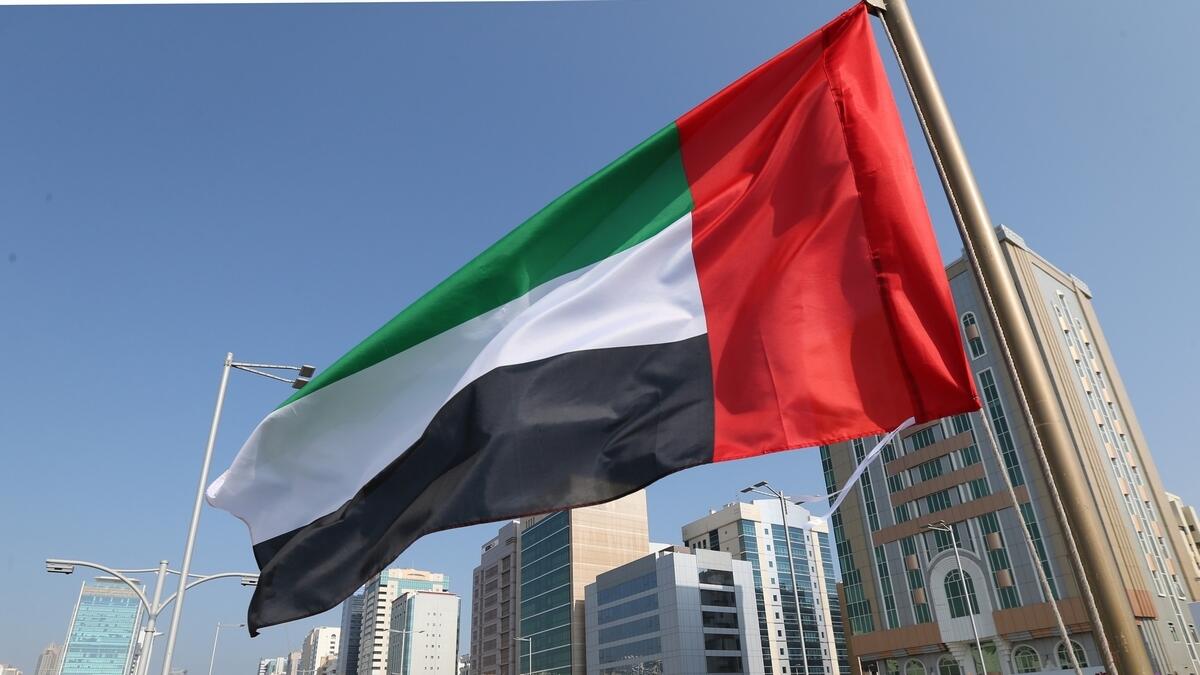 UAE citizens, residents unite under the flag today
