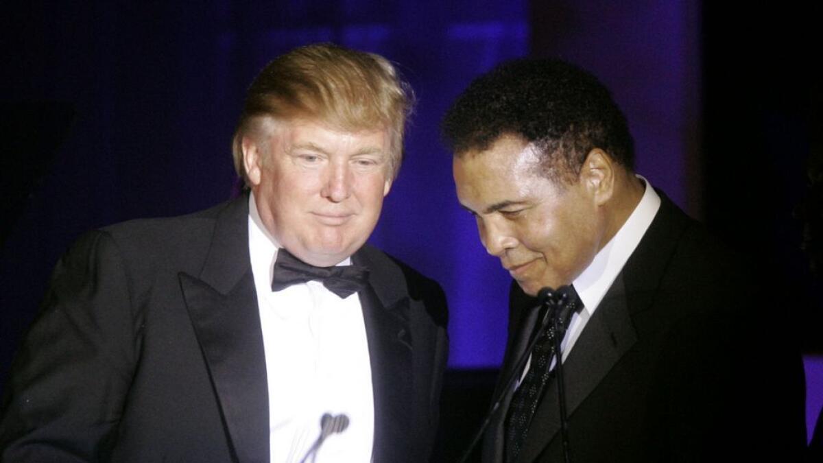 Muhammad Ali responds to Trumps call to ban Muslims from entering US 