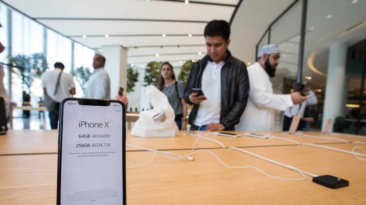 Apple launched its latest device in the UAE on Friday