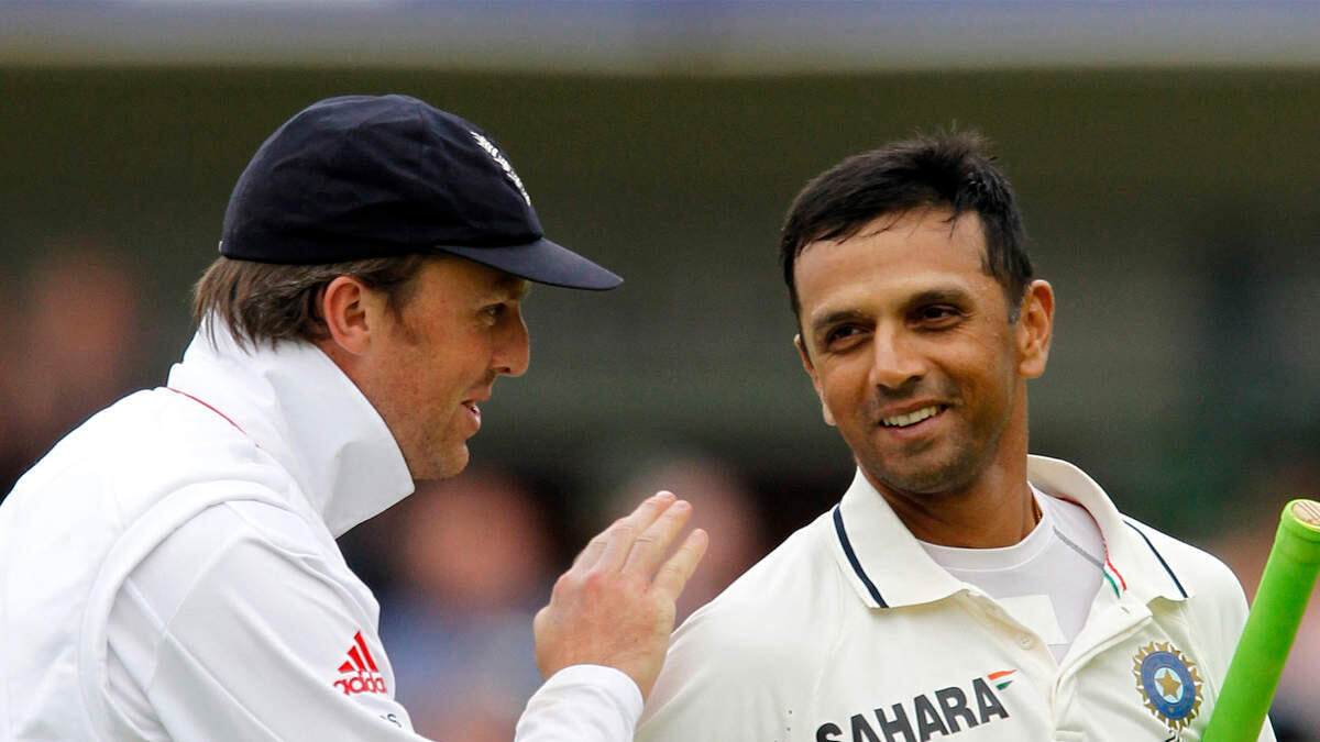 Swann said Rahul Dravid made him feel like an 11-year-old spinner