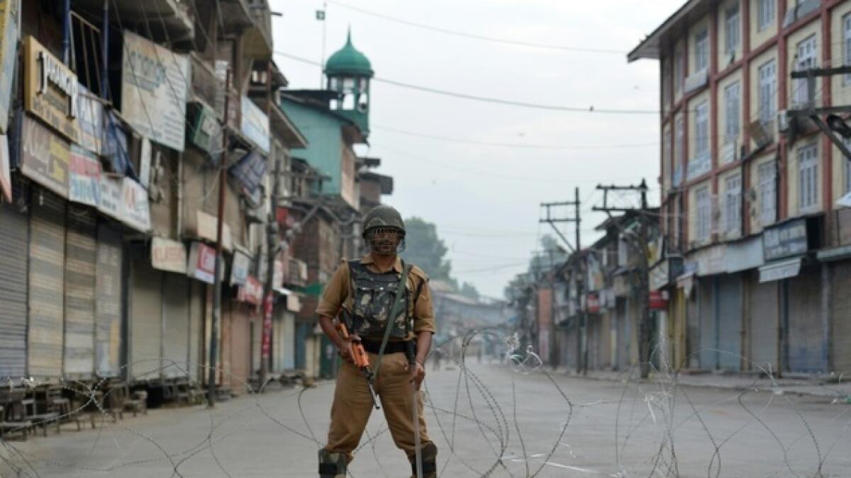 1 killed in Kashmir violence, curfew on