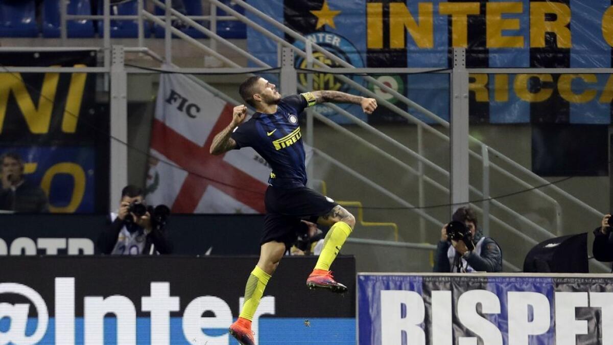 Icardi brace sinks Torino and saves his coachs job