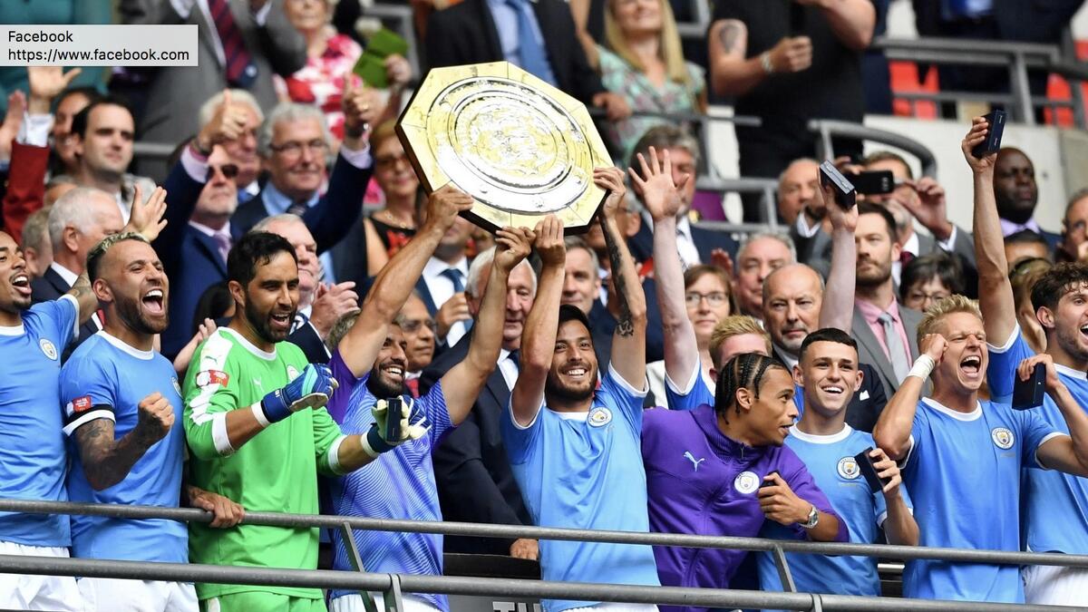 Manchester City won last season's Community Shield by defeating Liverpool 5-4 on penalties. (Reuters)