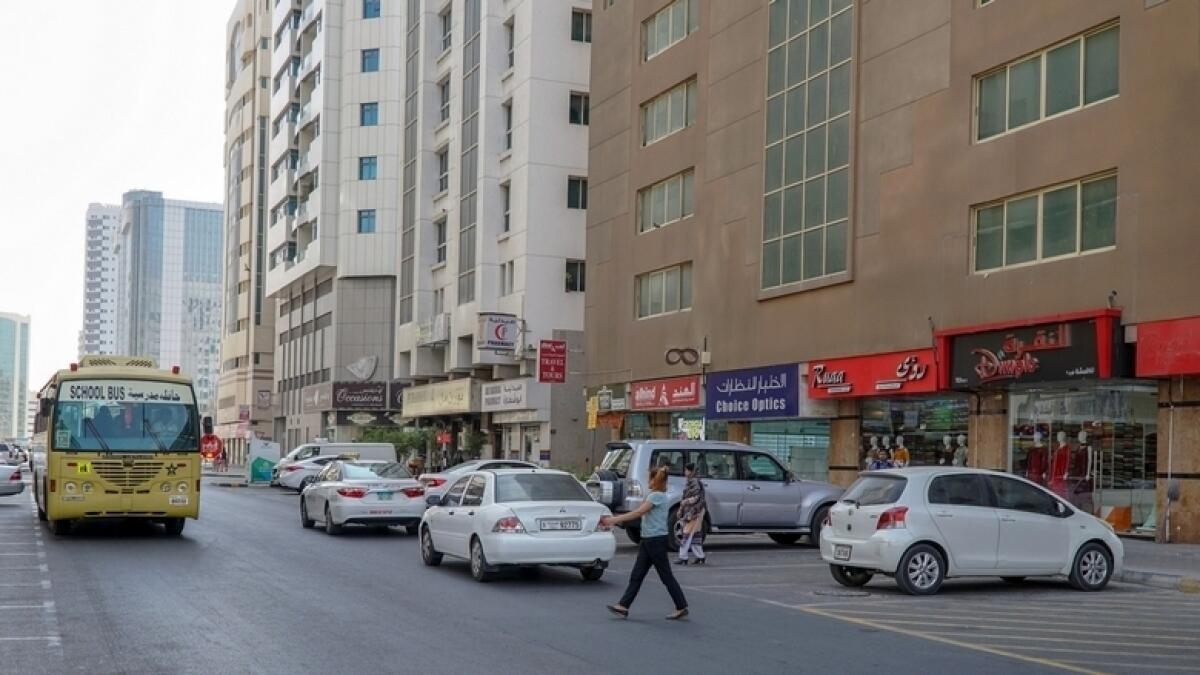 Road development in Sharjahs Abu Shaghara completed