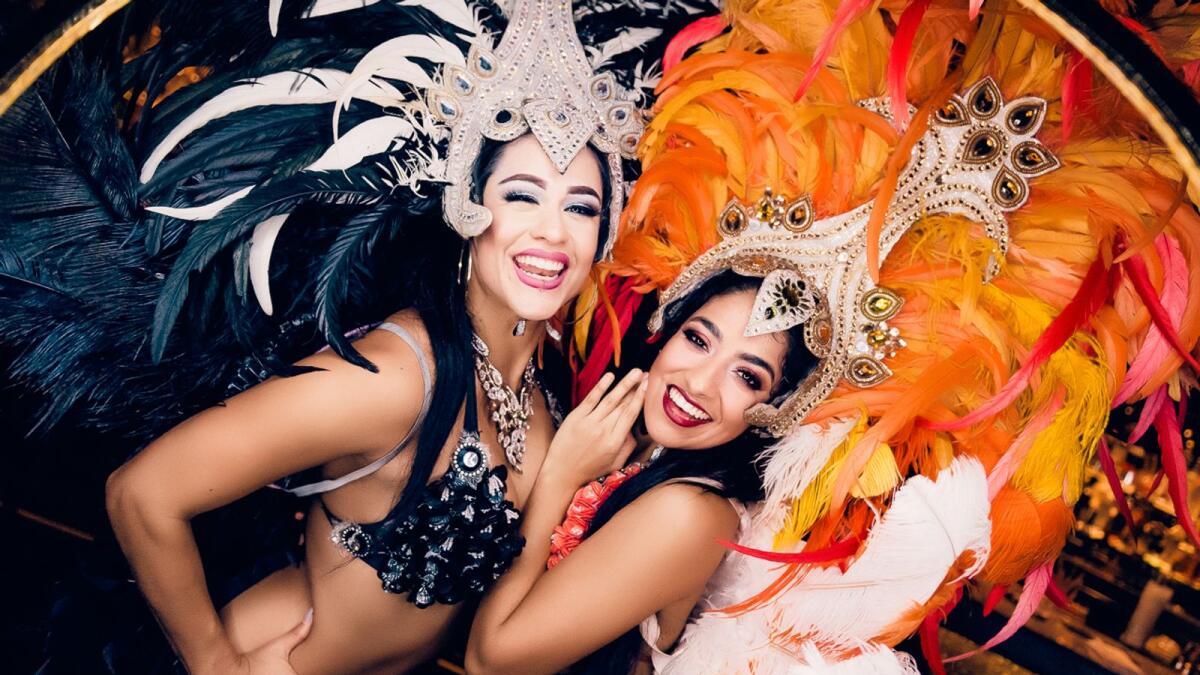 Carnival time. The St Lucia Carnival is landing at Hotel Cartagena on July 16, combining with the restaurant’s infamous Friday brunch. From feather headdresses to glittering gowns, dress up for the occasion and celebrate the return of the property’s famous dancers. It’s on from 1pm - 4pm priced from Dh295.