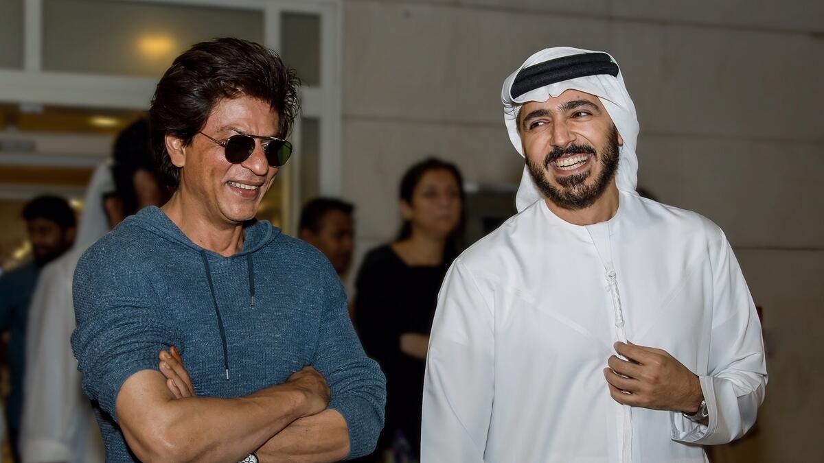 Shah Rukh Khan in Dubai.