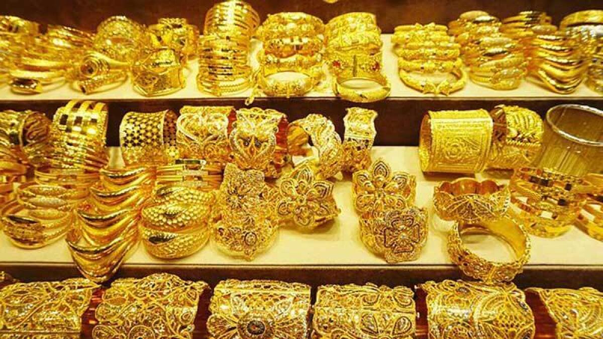 24K gold is priced at Dh148.25 in Dubai
