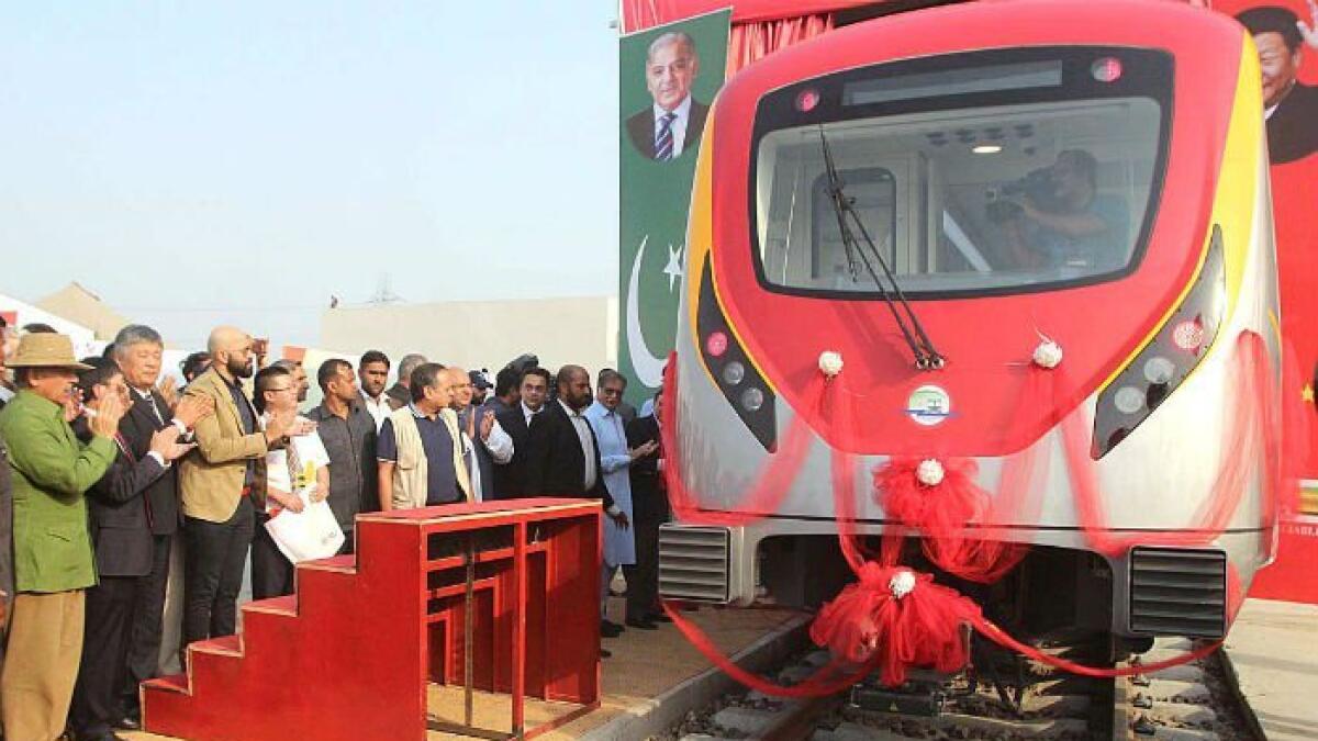 Pakistans first metro train project unveiled