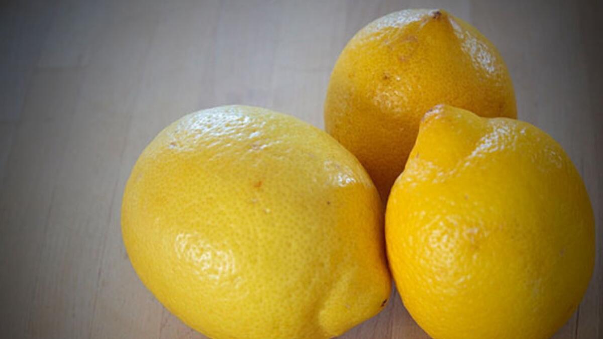Sacred lemon sold for Dh433 at auction 