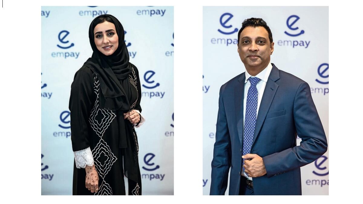 Muna Al Qassab, CEO at Empay and Gigi George Koshy, Deputy CEO and chief product officer at Empay