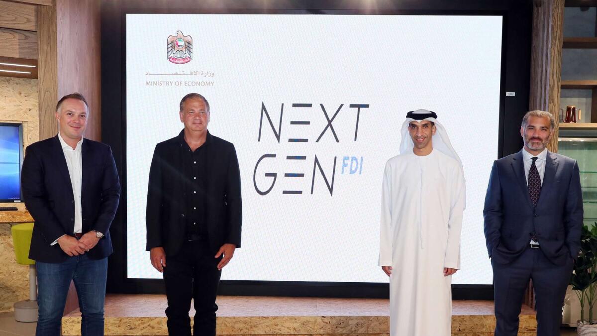 Dr Thani bin Ahmed Al Zeyoudi, UAE’s Minister of State for Foreign Trade, last month launched NextGenFDI initiative to attract 300 digital technology companies from Asia, Europe and the Americas. — Supplied photo