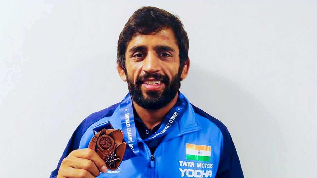 Indias Punia wins bronze at World Championships