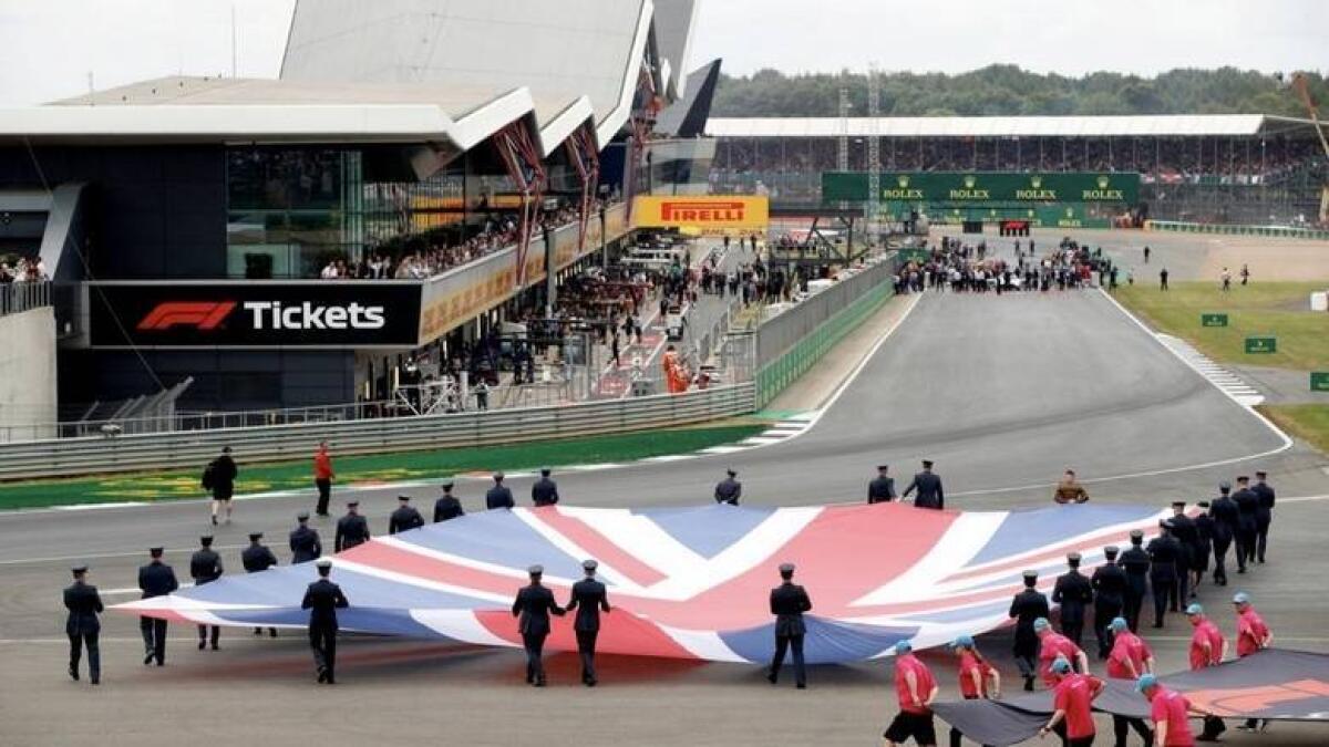 The famed Silverstone Circuit. - Reuters file