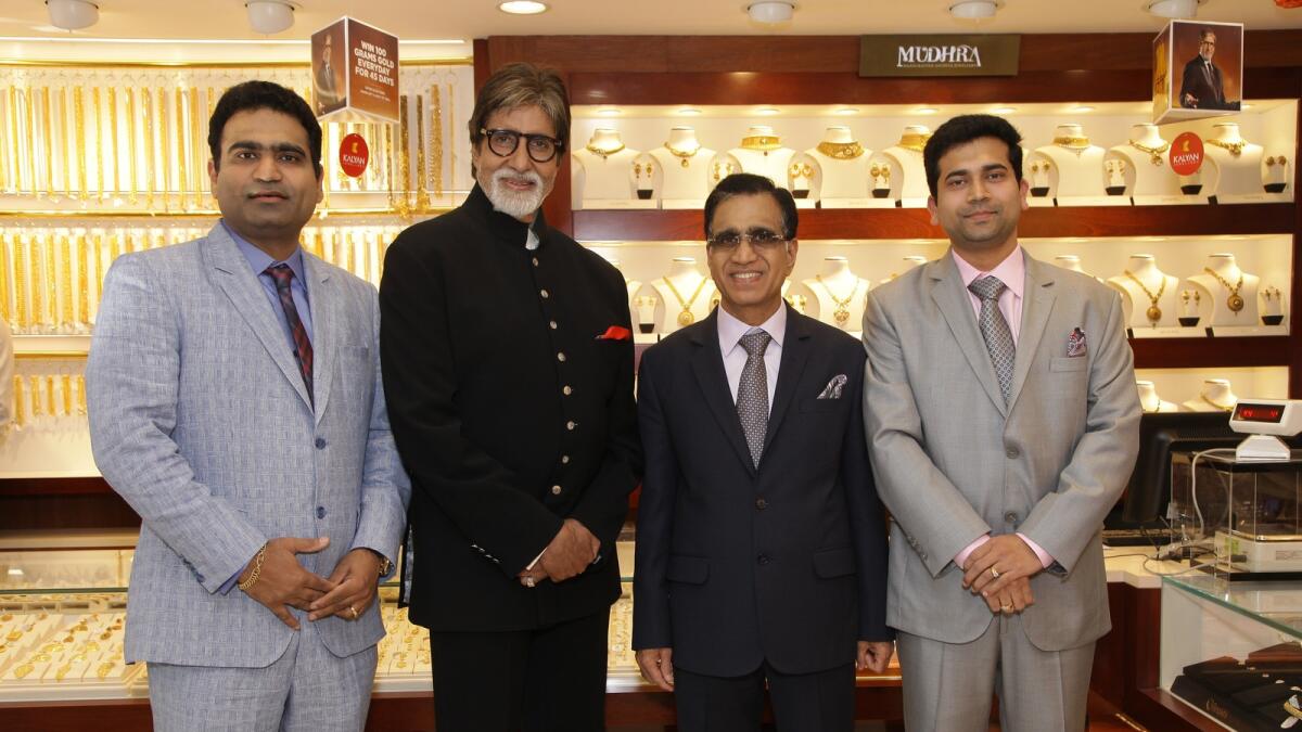 Amitabh Bachchan opens Kalyan Jewellers showrooms in Qatar