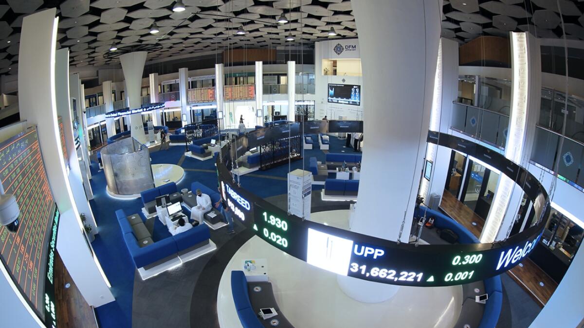 The Dubai Financial Market (DFM) reopens its trading floor and customer affairs counters for investors after a break of over 110 days in Dubai. Photo: Juidin Bernarrd/Khaleej Times