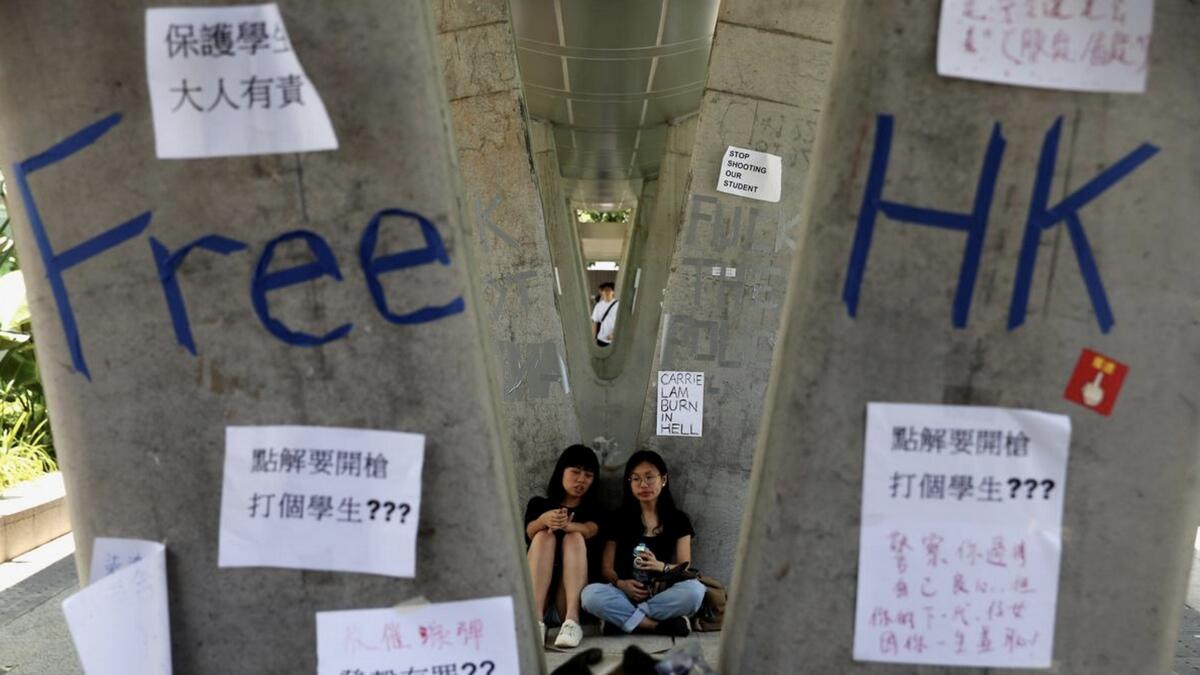 Banks re-open as Hong Kong returns to normal ahead of weekend protest
