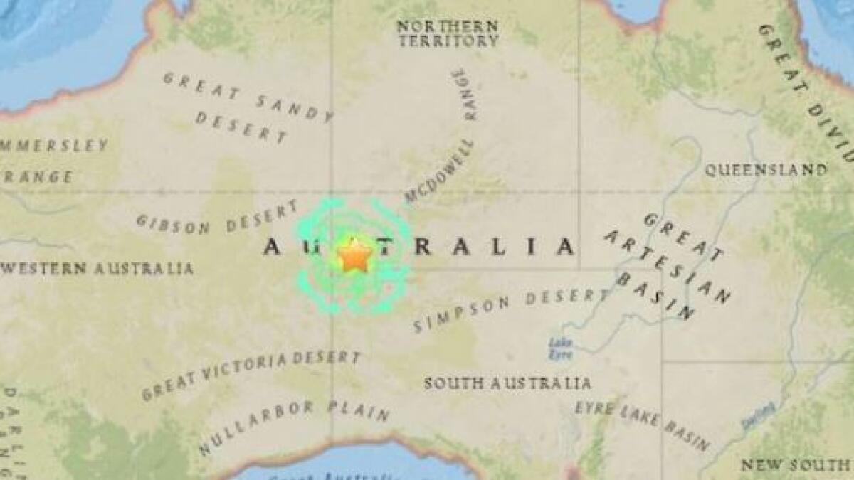 5.9 quake hits central Australia