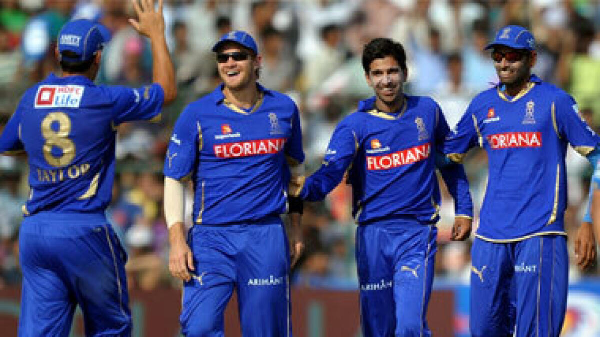 Rajasthan Royals beat Pune Warriors for third straight win