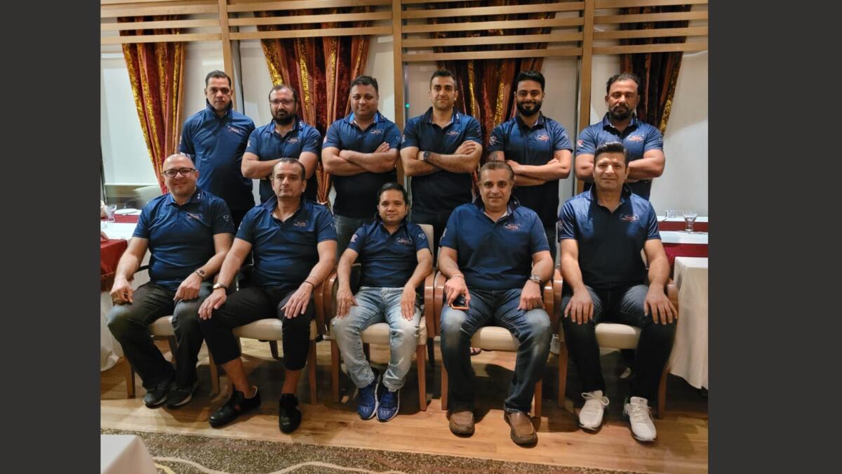 Members of the Dubai Mammoths squad. (Supplied photo)